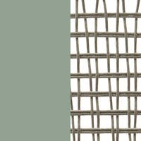 Natural polypropylene interlacing - Sage frame